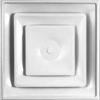 Ceiling Square Diffuser - 3 Cone Fixed air pattern
