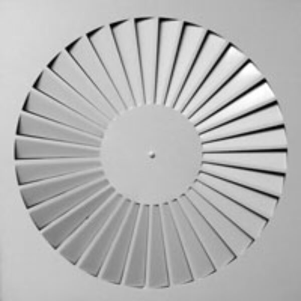 Swirl Face Supply Diffuser Fixed face